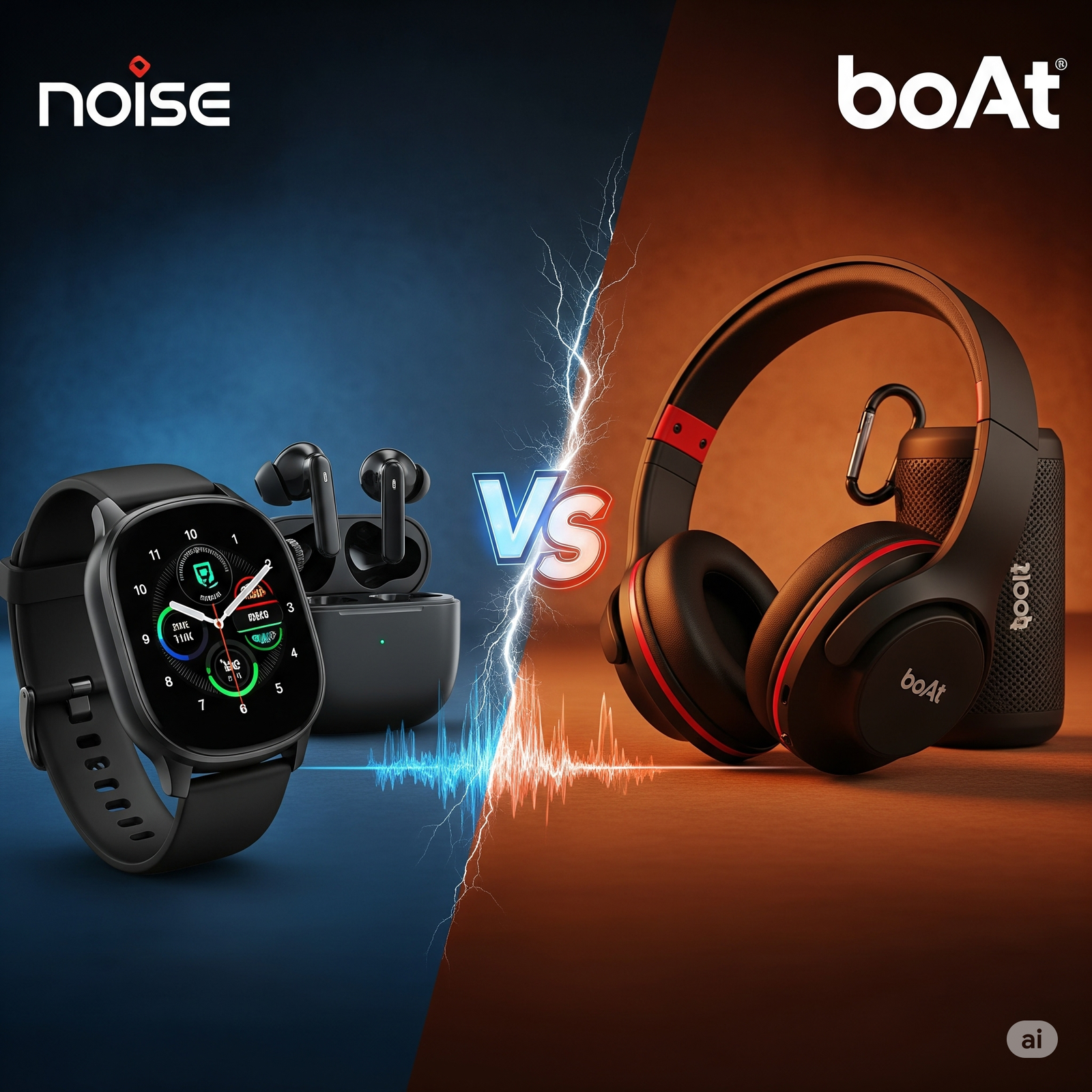 Noise vs boAt: The Indian Brand Faceoff in Audio and Wearables