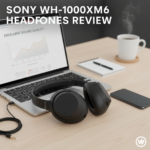 Sony WH-1000XM6 headphones review showing premium noise cancelling design